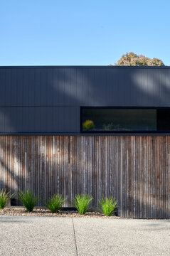 Modern architectural design of a house