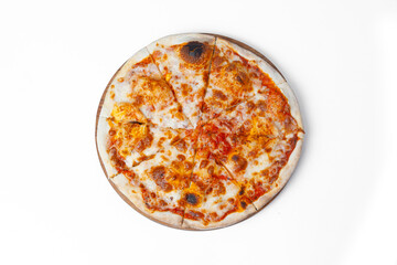 Pizza on White Background