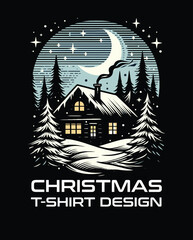 Christmas Vector T-Shirt Design