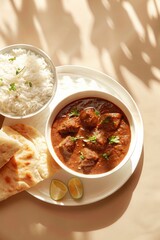 Mutton Rogan Josh with Rich Spices
