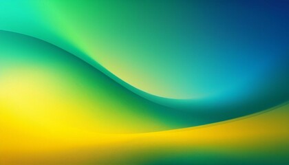 abstract wide background with yellow blue and green gradient for modern banner header backdrop design