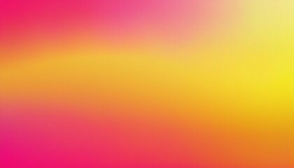 colorful long header background blending pink and yellow gradient mesh with blank space for modern design