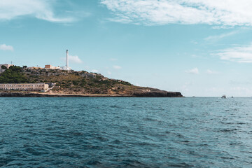 lighthouse on the island of island