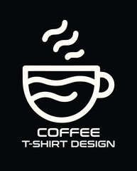 Coffee Vector T Shirt Design