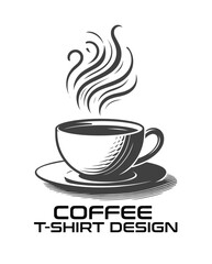Coffee Vector T Shirt Design