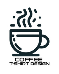 Coffee Vector T Shirt Design