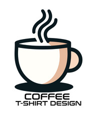Coffee Vector T Shirt Design