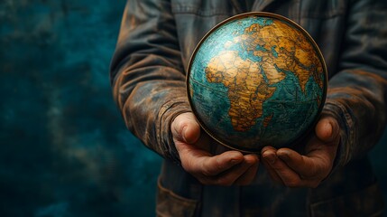 Hands Holding Globe