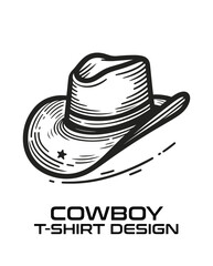 Cowboy Vector T Shirt Design