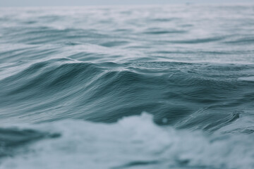 Ocean waves abstract