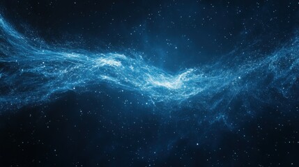 Fototapeta premium Nebula and Galaxies in Space with an Abstract Cosmic Background