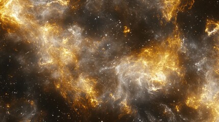 Nebula and galaxies in space. Abstract cosmos background