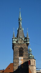 City view of the old town of Prague