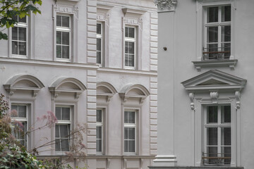 Naklejka premium Belle Epoque Fassaden in Bad Gastein