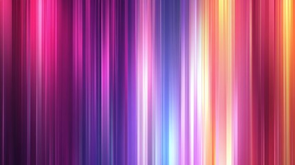 Fototapeta premium Colorful vertical stripes creating vibrant light trails background