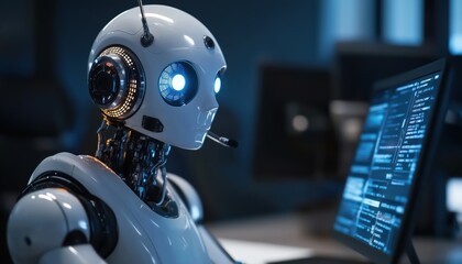 Revolutionizing Customer Service With Chatbot Conversation Ai In Financial Investment And Stock Market Through Openai Generating Robots. Virtual Assistant Technology On The Internet.