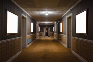 Forgotten Hallway: A Haunting Reminder of the Past