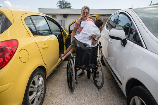 Difficulties in moving a disabled child