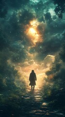 Obraz premium Soul Reflections: A Pathway to Deeper Understanding