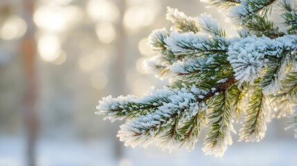 zima, świąteczny krajobraz, śnieżna sceneria, tło zimowe, las sosnowy, spokojna atmosfera, świąteczna estetyka, natura zimowa, biały śnieg, śnieżne drzewa, chłodne odcienie, przytulne święta, zimowy b © Eliza