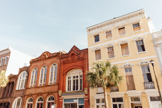 Storefronts in Charleston