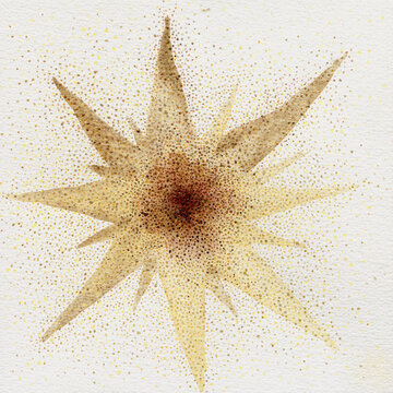 hand drawn star