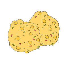 Cake Asian Illustration
