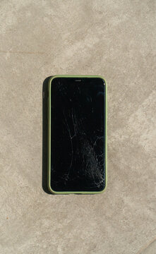Broken phone screen