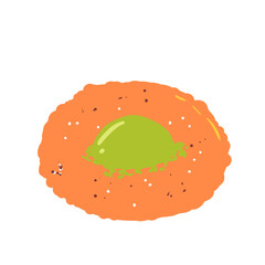 Indonesian Traditional Cake Illustration
