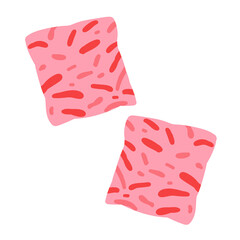 Indonesian Traditional Cake Illustration