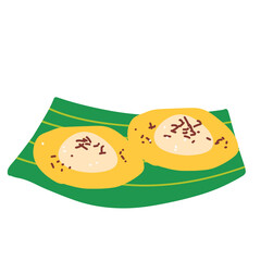 Indonesian Traditional Cake Illustration