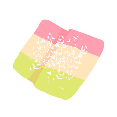 Indonesian Traditional Cake Illustration