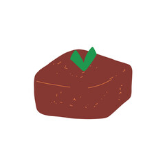 Indonesian Traditional Cake Illustration