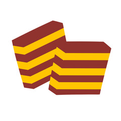 Indonesian Traditional Cake Illustration