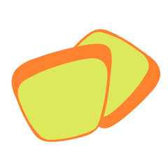 Indonesian Traditional Cake Illustration