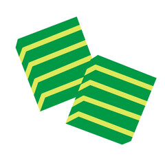 Indonesian Traditional Cake Illustration