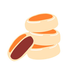 Indonesian Traditional Cake Illustration