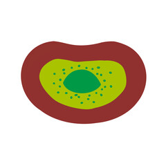 Indonesian Traditional Cake Illustration