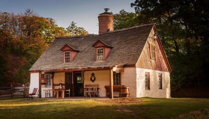 old house in the woods