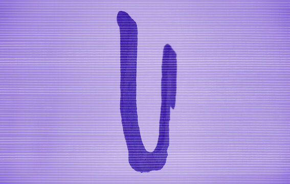 A horseshoe with the ends pointing upward is good luck 