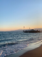Obraz premium sunset on the sea