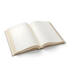 open book isolated on white
