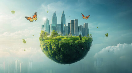 Using technology to protect the environment and achieve sustainable development goals (SDGs).