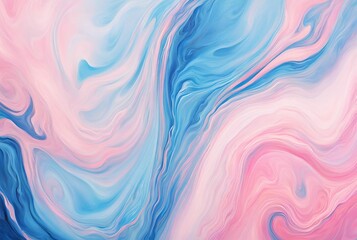 Obraz premium Abstract pink and blue marble pattern with wavy texture, template, wallpaper, grunge 