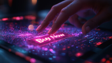 Engaging in Online Shopping With a Vibrant Touch Interface During a Digital Sale Event