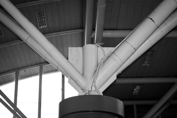 Naklejka premium detail of an building