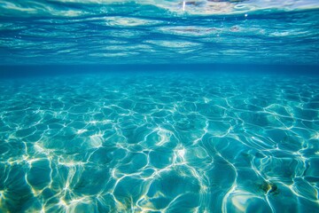 Stunning photography of crystal clear blue water capturing nature s vibrant beauty