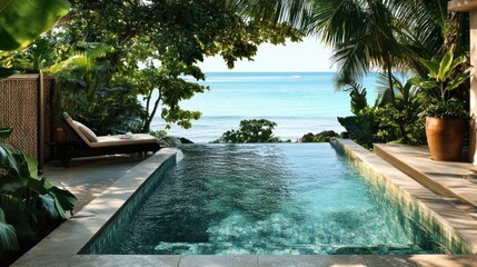 Luxury Pool with Ocean View