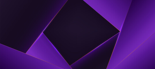 Purple dark abstract polygon elegant background vector illustration, Luxury background