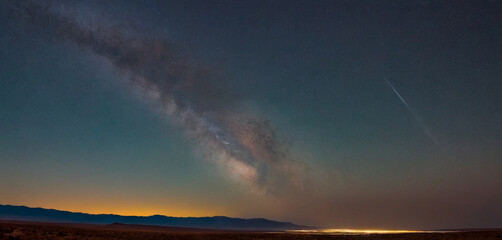 Starry Sky with Constellations over the Atacama Desert, Chile